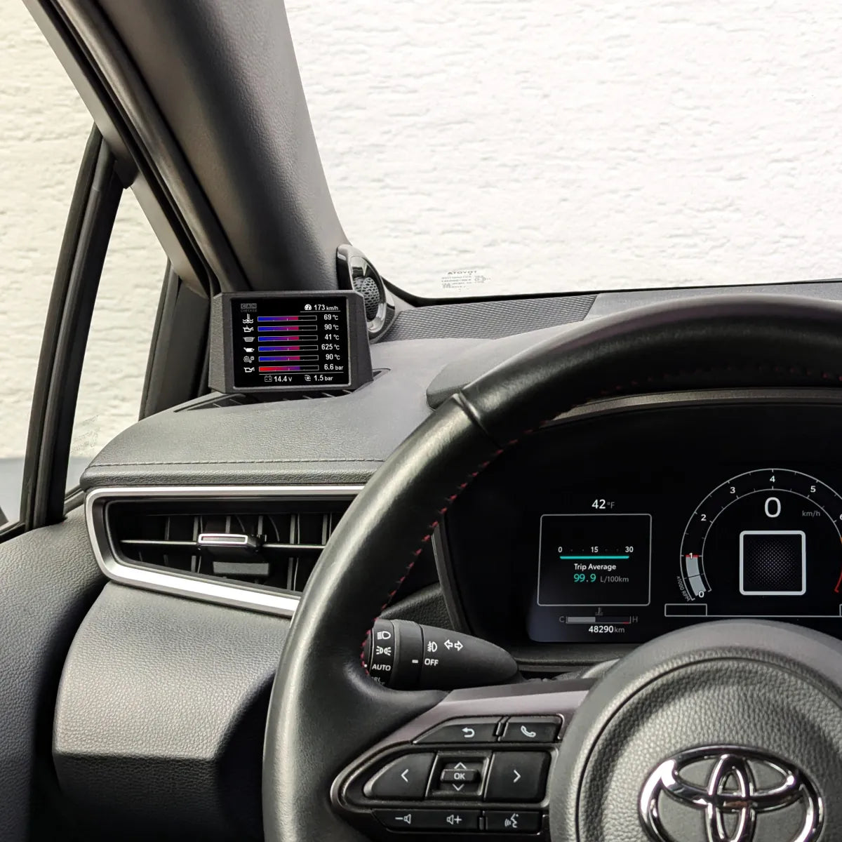 CANchecked Datalogger and Display (LHD GR Corolla)