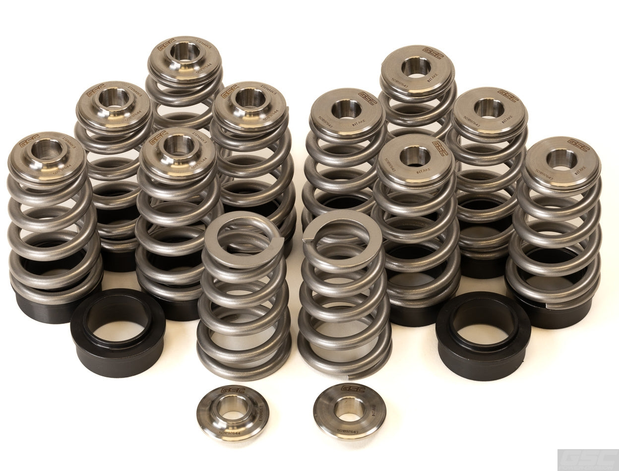 GSC Power-Division Conical Valve Spring with Ti Retainer and Seat for the Toyota G16E-GTS