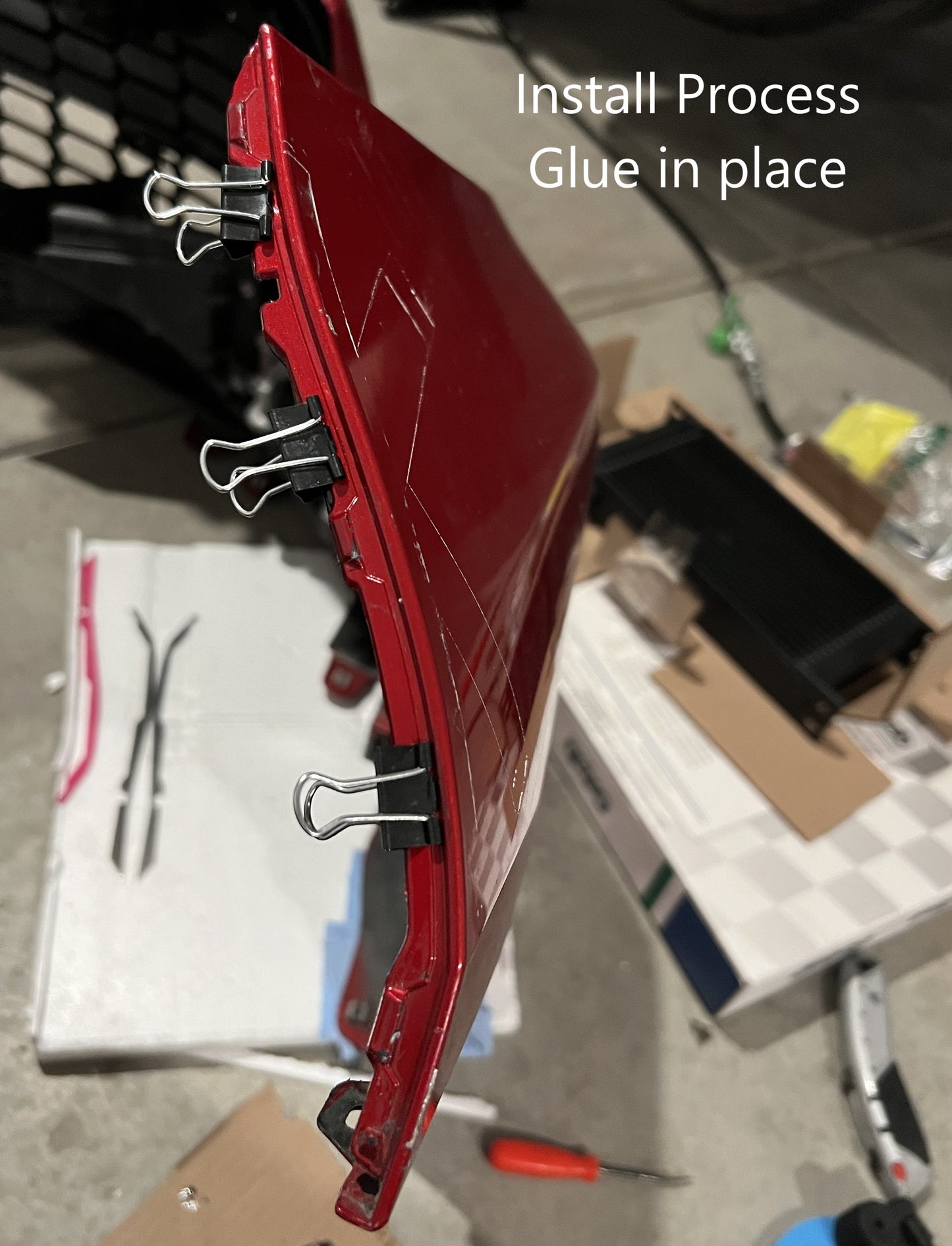 555 Engineering GR Corolla Front Bumper Reinforcement Shims