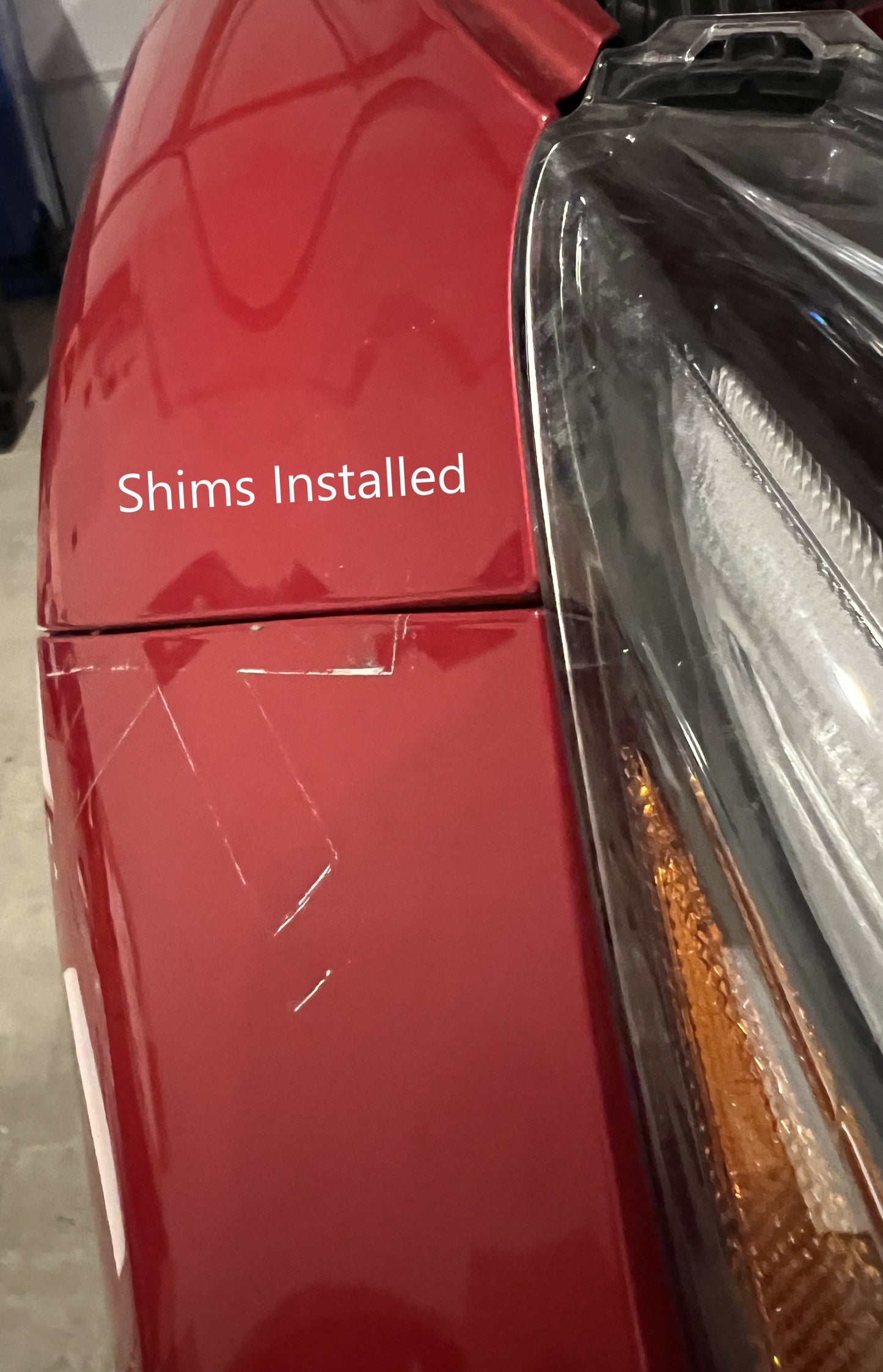 555 Engineering GR Corolla Front Bumper Reinforcement Shims