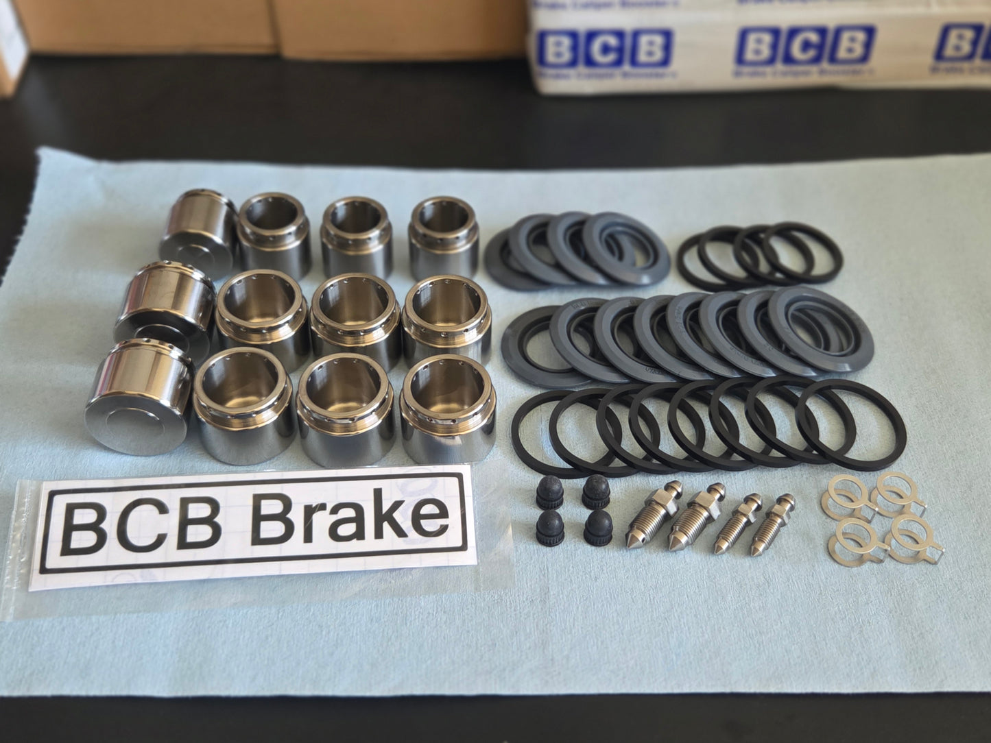 BCB Brake Pistons and Upgraded Seals (GRC / GRY)
