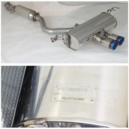 Grow x Fujitsubo GR Corolla Exhaust