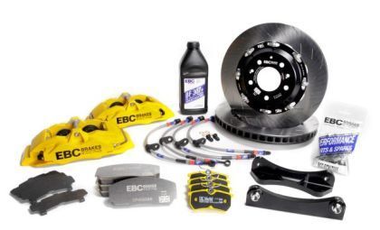 EBC Racing 23-24 Toyota GR Corolla 1.6T Apollo-6 Calipers 355mm Rotors Front Big Brake Kit