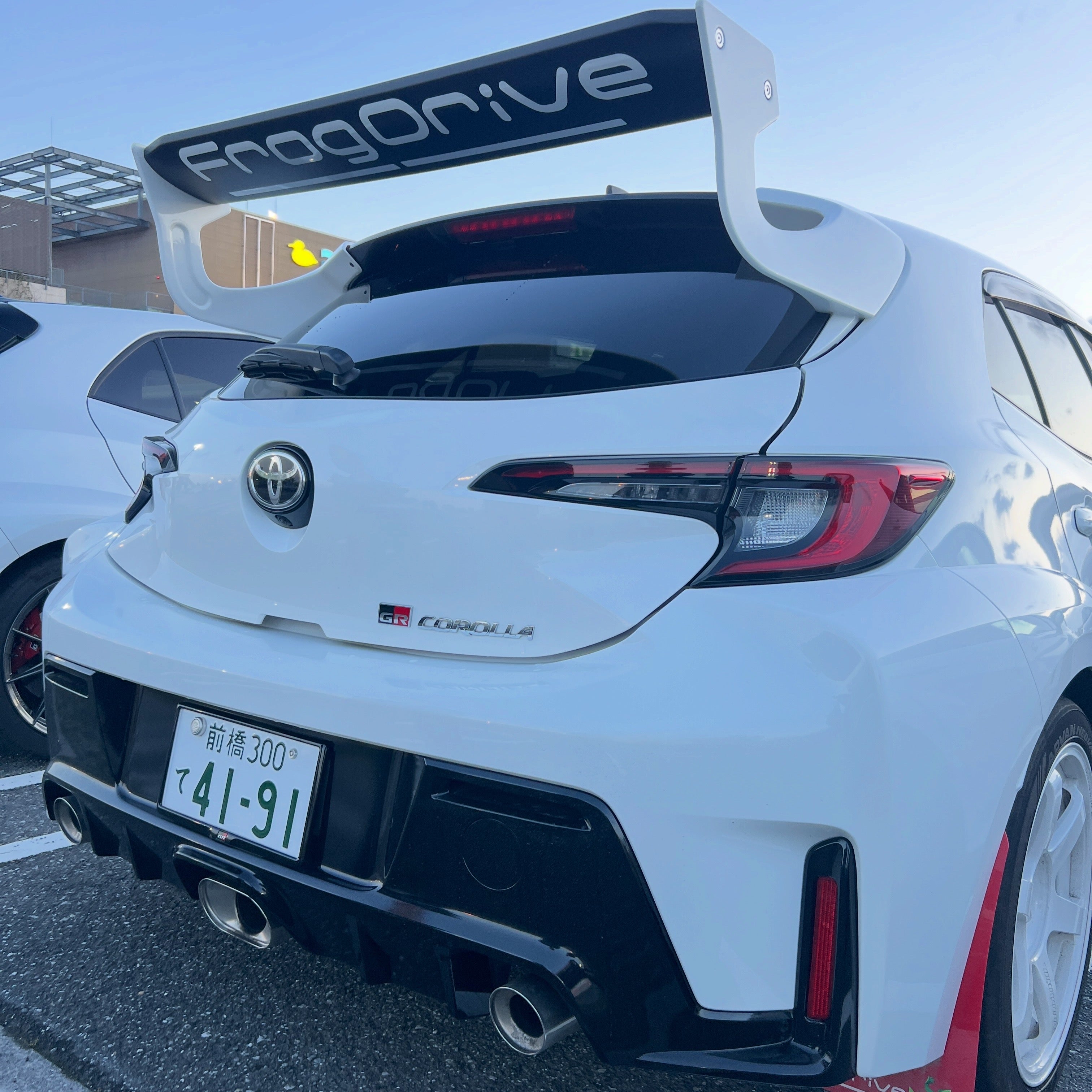 FrogDrive RC2 Rally Wing (GR Corolla) – 555 Engineering Garage