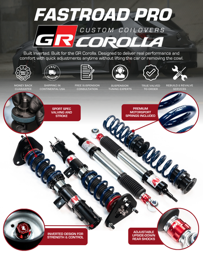 Annex Suspension FastRoad Pro Toyota 2023+ GR Corolla Sport Spec